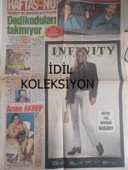 Haftasonu Türkiye'nin En İyi Magazin Gazetesi - Yılmaz Erdoğan - Deniz Özerman - Dedikoduları Takmıyor haberi - Akrep Nalan - İnfinity Kıyafet Reklamı - Rıza Pehlevi - Yasmin - Cindy Crawford - Dennis Rodman - Franco Nero - Brad Pitt - Gwyneth Paltrow - Claudia Schiffer - Luciano Pavarotti - Micoletta Montavani - Devlerin Aşkı haberi - Richard Gere - David Copperfield - Danny de Vito fotoğraf ve haberi - Gazete Tam Değildir Sadece 2 Sayfası Mevcuttur