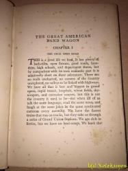 The Great American Band Wagon - Charles Merz - The Literary Guild of America - İngilizce Kitap (Büyük Amerikan Bando Vagonu)