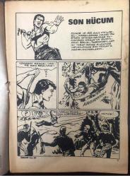 ZAGOR - SAYI 331 - SON HÜCUM - 250 KURUŞ SERİ  - 24.9.1976 - M.SEZEN YALÇINER - TAY YAYINLARI - KAPAK ÇİZERİ YALÇIN DAĞLI