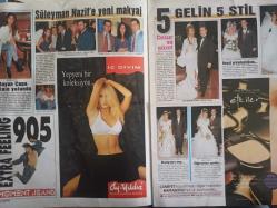 Hafta Sonu Extra Sosyete ve Magazin Dergisi - 23 Eylül 1993 - Sayı:38 - Bülent Altan - Nadir Yelkenci - Ayşegül Nadir - Aslı Çetiner - Tahsin Çiftkurt - Cüneyt Kurt - Demet Kurt - Leyla Alaton - Niko Maksimiyadis - İshak Alaton - Vedat Alaton - Şebnem Çapa - Leda Vargören - Verda Koronya - Ali Dinçer - Melih Börü - Hakan Girgin - Zeynep Kurşuncu - Azer Tunçel - Metin Tunçel - Füsun Pusino - Fabrizio Pusino - Mine Özoğuz - Aslı Bölükbaşı - Başak Gürün - Ömer Gürün - Emel Tuna - Gül Berkmen - Yalçın Manav - Nilgün Dereli - Ahmet Aral - Tomur Atagök - Leyla Belli - Sevil Deniz - Roulo Habbab - Cengiz Gazioğlu - Turgay Artam - Nur Hekimci - Ruken Mızraklı - Nesteren Bayramoğlu - Ayşe Eyilik - Yıldırım Demirören -Nur Bilge Ergün-  Evren Alganatay - Rına Hazan - Can Musullugil - Galip Oymak - Levent Güray - Ülkü Angılı - Nurhan Arsan - Fatoş Güç - Ülkü Deriner - Esin Hazarlı - Mürvet Toprak - Becel Margarin Reklamı fotoğraf ve haberi - Tam Takım Dergi