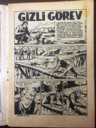 ZAGOR - SAYI 346 - GİZLİ GÖREV - 250 KURUŞ SERİ  - 7.1.1977 - M.SEZEN YALÇINER - TAY YAYINLARI - KAPAK ÇİZERİ YÜCEL KÖKSAL