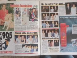 Hafta Sonu Extra Sosyete ve Magazin Dergisi - 9 Eylül 1993 - Sayı:36 - Meltem Çakır - Serdar Bilgili - Banu Sarfati - Selim Sarfati - Yasemin Aksoy - Nemin Sinha - Cevdet Tuna - Turgay Koşar - Ersin Kocaoğlu - Berrin Koşar - Hülya Kocaoğlu - Hüsamettin Cindoruk - Lale Tara - Ali Titiz - Nur Evliyagil - Selahattin Beyazıt - Mustafa Taviloğlu - Günhan Atakav - Öznur Özdemir - Melike Hasefe - İlhan Evliyaoğlu - Leyla Korukçu - Işık Eroğlu - Alev Coşkun - Ftoş Ahunbay - Robert Moore - Korkut Demirağ - Alp Dağoğlu - Nurdan Dağoğlu - Nadide Bayrakçı - Dündar Tuncer - Nuri Eraslan - Banuhan Yüksel - Ali Hikmet Yörükoğlu - Hülya Yeşilkaya - Semra Tömen - Muharrem Toplusoy - Nil Yahyaoğlu - Necla Hanım - Tunç Zilelioğlu - Canan Doğan - Ferah Eke - Süreyya Arasan - Filiz Caner - Figen Yazıcı - Tarık Sarı - Ali Kaya - Talat Görgüç - Ümit Özerli - Özal Özerdim - Hurricane Pantolon Reklamı fotoğraf ve haberi - Tam Takım Dergi