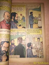 FİGHT FOR LİFE - Gilberton World Wide Publications - İngilizce Karikatür Çizgi Roman (YAŞAM İÇİN SAVAŞ)