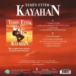 Kayahan Siyah Işıklar ve Yemin Ettim  2  Plak LP   SIFIR JELATİNLİ AMBALAJINDADIR