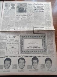 Cumhuriyet Gazetesi - 27 Şubat 1969 - Kurucusu Yunus Nadi - Nadir Nadi - İlhan Selçuk - Şevket Süreyya Aydemir - Nesrin Sipahi - Fatma Girik - Adnan Menderes'in Dramı Yazı Dizisi - Cevdet Sunay Kanlı Gösterileri Takbih Etti - 6. Filo Ziyaretleri Şimdilik İptal Edildi - Levi Eşkol Öldü İsrail'de İktidar Kavgası Başlıyor - Yaser Arafat - Galatasaray