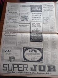 Cumhuriyet Gazetesi - 27 Şubat 1969 - Kurucusu Yunus Nadi - Nadir Nadi - İlhan Selçuk - Şevket Süreyya Aydemir - Nesrin Sipahi - Fatma Girik - Adnan Menderes'in Dramı Yazı Dizisi - Cevdet Sunay Kanlı Gösterileri Takbih Etti - 6. Filo Ziyaretleri Şimdilik İptal Edildi - Levi Eşkol Öldü İsrail'de İktidar Kavgası Başlıyor - Yaser Arafat - Galatasaray