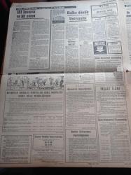 Cumhuriyet Gazetesi - 28 Mart 1969 - Kurucusu Yunus Nadi - Nadir Nadi - Adnan Menderes'in Dramı Yazı Dizisi - Şevket Süreyya Aydemir - Aygaz Tankeri Ege Denizinde Alabora Oldu - Demiryolları Bakım Fabrikaları 3 Lokomotifle Birlikte Yandı Zarar 30 Milyon - Romen Devlet Başkanı Ceaucescu Dünyada Barış Dileğinde Bulundu - Galatasaray'ın Yolu Bursa'dan Geçiyor - Masa Yenisi Milli Takımı Açıklandı