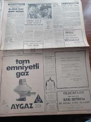 Cumhuriyet Gazetesi - 28 Mart 1969 - Kurucusu Yunus Nadi - Nadir Nadi - Adnan Menderes'in Dramı Yazı Dizisi - Şevket Süreyya Aydemir - Aygaz Tankeri Ege Denizinde Alabora Oldu - Demiryolları Bakım Fabrikaları 3 Lokomotifle Birlikte Yandı Zarar 30 Milyon - Romen Devlet Başkanı Ceaucescu Dünyada Barış Dileğinde Bulundu - Galatasaray'ın Yolu Bursa'dan Geçiyor - Masa Yenisi Milli Takımı Açıklandı