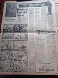 Cumhuriyet Gazetesi - 28 Mart 1969 - Kurucusu Yunus Nadi - Nadir Nadi - Adnan Menderes'in Dramı Yazı Dizisi - Şevket Süreyya Aydemir - Aygaz Tankeri Ege Denizinde Alabora Oldu - Demiryolları Bakım Fabrikaları 3 Lokomotifle Birlikte Yandı Zarar 30 Milyon - Romen Devlet Başkanı Ceaucescu Dünyada Barış Dileğinde Bulundu - Galatasaray'ın Yolu Bursa'dan Geçiyor - Masa Yenisi Milli Takımı Açıklandı