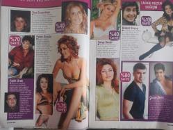 Haftasonu Türkiye'nin En İyi Magazin Dergisi -19-25 Ekim 2005 - Sayı:42 - Necati Şaşmaz - Pınar Altuğ - İbrahim Kutluay - Demet Kutluay - Uğur Pektaş - Attila İlhan - Hülya Avşar - Kaya Çilingiroğlu - Feraye Tanyolaç - Vural Gökçaylı - Cemil İpekçi - Sinem Bayer - Tina Turner - Uğur Pektaş - Hande Ataizi - Ebru Şallı - Ajda Pekkan - Deniz Akkaya - Gül Dürüst - Elif Germiyanlıgil - Belkıs Sabancı - Oya Eczacıbaşı - Petek Dinçöz - Fatih Ürek - Seray Sever - Bülent Ersoy - Özcan Deniz - Feryal Gülman - Victoria Beckham - Michael Douglas - Selma Hayek - Liz Hurley - Demet Şener - Burhan Çavuşoğlu - Ceyla Gölcüklü - İzzet Özilhan - Alpay Başaran - Aslı Sarı - Ezgi Can - Yalın - Ender Mermerci - Aslı Üstünkaya - Hakan Ural - Murat Boyner - Ali Koç  Banu Can - Cem Byükhanlı - Cüneyt Arkın - Betül Işık fotoğraf ve haberi - Tam Takım Dergi fotoğraf ve haberi - Tam Takım Dergi