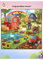 Gizli Resimleri Bulma YAZ-SİL Kitabı