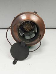 Vintage Madenci Formunda Metal Gazyağı Feneri