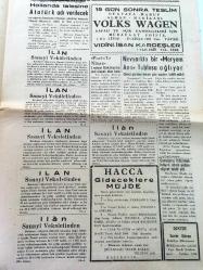 BALIKESİR  BALIKESİR POSTASI YEREL TAŞRA BASINI --22 NİSAN 1960 YIL :18 SAYI :5169 - Haluk Şaman Yarın Geliyor - Subayların  birer sene kıdem alması sağlanıyor - 23 Nisan Milli  Hakimiyet ve  Çocuk Bayramı --Nato   tarafından  Marmara  Adasına  Radar İstasyonu  Kurulacak - PTT nin İlgisine Teşekkürler  Münir Yenal -THY  Yaz Tarifesine 24  Nisan da Başlıyor ---Memleketimizde  erkekler  kadınlardan az  yaşıyor -Doktor  :İbrahim Kemal  Yalçın -Ruslar  Menderese  Uçak Gönderecek - Hollanda  lalesine Atatürk adı  verilecek - İlan Sanayi Vekaletten -Türkiye  Cumhuriyeti  Ziraat Bankası  Kuruluş  Tarihi  1863  Sermayesi  :750.000.000 TL--
