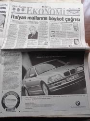 Hürriyet Gazetesi - 17 Kasım 1998 - Bebek Katili Eroin Kaçakçısı Abdullah Öcalan'a Sahip Çıkan İtalya'ya Tepki Büyüyor - İtalya'ya Boykot - Sergen Yalçın'ın Hukuk Savaşı - Alpay Özalan Hakeme Ağır Ceza Verilmeli - Barbie Faciası - Ted Turner'in Gözü Beyaz Sarayda - Kahraman Cindy Crawford - Mesut Yılmaz İdamı Kaldırıp Abdullah Öcalan'ı Getirteceğiz - Apo İçin Mehmet Ali Ağca Modeli Müebbet Hapis - Apo Burada Kalıyor - Türkiye'de İş Yapan İtalyan Şirketleri
