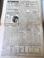 BALIKESİR  BALIKESİR POSTASI YEREL TAŞRA BASINI - -19 NİSAN 1960  YIL:18 SAYI :5166-Arat ve  Inkaya  Ankara 'ya  Gitti - Dursunbey de  trafik kazası - Köy ve şehirleri de içine alan  mesken  anketi açılıyor -Kahve fiyatlarında indirme olmayacak -Ankara da 4 minareli   büyük cami  yaptırılacak -  Edremit ''in  iki köyü  elektriğe  kavuştu --Karesi 'nin  kongresi  pazar günü yapıldı - Bahar  Özleyiş Münir Yenal - -Beşiktaş eski  CHP  başkanı  Vatan Cephesi Ocağı Açtı -Vereme  Karşı BCG Aşısının  Faydaları  Dr . Kadri  Sırtalan - Doktor :Enver Güven - Son yılların  en büyüğü gösterileri  yürüyüşü İngiltere de Yapılıyor -T.C Ziraat Bankası Balıkesir  Şubesinden -