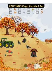 Gizli Nesneleri Bul YAZ-SİL Kitabı