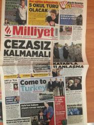 Milliyet Gazetesi , 16 Kasım 2017 , Cezasız Kalmamalı , Barça Ve Bayern Rakibimiz Değil , Şenol Güneş , 5 Okul Türü Olacak , Katar'la 11 Anlaşma , Abd'ye 'Rıza Sarraf' Notası , 'Quaresma'yı Mı Keselim' , Caner Erkin , Fikret Orman , Roger Federer Yarı Finalde , Antalyaspor , Yeni Lider Giuliano