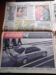 Hürriyet Gazetesi - 14 Ekim 1998 - Alaattin Çakıcı'dan Türk Düşmanı Papaza 8 Bin Dolar Bağış - Alaattin Çakıcı'nın Son Kaseti TBMM'de Patladı - Türbank'ın Devir İşlemi Durduruldu - Abdullah Öcalan Suriye'ye Sokulmayacak - Fenerbahçe'ye Şırnak'ta Büyük İlgi - Ricky Martin - Perihan Savaşın Gizli Aşkının Fotoğrafı