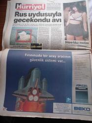 Hürriyet Gazetesi - 13 Ekim 1998 - Alaattin Çakıcı 600 Milyar Dağıttı - Orhan Gencebay'ın Oğlunun Nikâh Şahidi Sakıp Sabancı - İşte Alaattin Çakıcı'nın Fatma Uçan ablası - Necla Nazır Atatürk Kadınıyım Elhamdülillah - Köprüde Türban Eylemi - Mehmet Ağar'a Şok Suçlama - Mehmet Eymür - Elvir Boliç  Sakatlandı