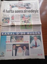Hürriyet Gazetesi - 13 Ekim 1998 - Alaattin Çakıcı 600 Milyar Dağıttı - Orhan Gencebay'ın Oğlunun Nikâh Şahidi Sakıp Sabancı - İşte Alaattin Çakıcı'nın Fatma Uçan ablası - Necla Nazır Atatürk Kadınıyım Elhamdülillah - Köprüde Türban Eylemi - Mehmet Ağar'a Şok Suçlama - Mehmet Eymür - Elvir Boliç  Sakatlandı