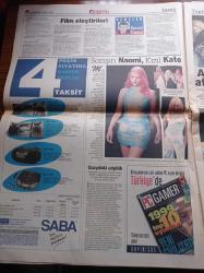 Hürriyet Gazetesi - 12 Ekim 1998 - Şifre Robin Hood - Alaattin Çakıcı'nın Gizli Yardım Kasası Fatma Abla - Alaattin Çakıcı'nın Yardım Ettiği Türkiye Düşmanı Papaz - Alaattin Çakıcı'nın Sahte Pasaportlarının Listesi - Türkiye 47 Yıl Sonra Almanya'yı Yendi - Rüştü Reçber - Haluk Levent'ten Guinness'lik Rekor