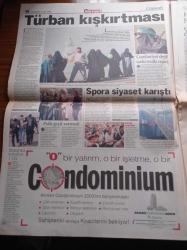 Hürriyet Gazetesi - 12 Ekim 1998 - Şifre Robin Hood - Alaattin Çakıcı'nın Gizli Yardım Kasası Fatma Abla - Alaattin Çakıcı'nın Yardım Ettiği Türkiye Düşmanı Papaz - Alaattin Çakıcı'nın Sahte Pasaportlarının Listesi - Türkiye 47 Yıl Sonra Almanya'yı Yendi - Rüştü Reçber - Haluk Levent'ten Guinness'lik Rekor