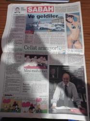 Sabah Gazetesi - 3 Kasım 1998 - 75. Yıl Kutlamalarını Kana Bulamaya Kalkışan Metin Kaplan Almanya'dan İstenecek - Anıtkabir'e İntihar Saldırısı Yapacak Uçağın Eroinman Pilotu Ahmet Çoşman - Gülay Aslıtürk Ve Erol Evcil İngiltere'ye Geçti - Levent Kırca Bugün Açlık Grevine Başlayacak - Türkiye Bunu Konuşuyor Hagi Mi Büyük Baliç Mi