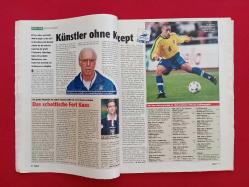 Kicker Sportmagazin Futbol Dergisi - Sayı: 48 - 8 Haziran 1998 - FİFA World Cup 1998 Fransa, Ronaldo Posteri, ...