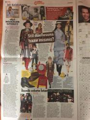 Milliyet Cumartesi , 11 Kasım 2017 , Şeniz Artan , Dilara Koçak , Agatha Christie , Amsterdam'da Dans Düellosu , Müşteri Ve Hayran Arasındaki Fark , Western Modası , Selin Güneş , Zeynep Erdoğan , Mutfaklarımız Eczane Gibi Olacak