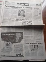 Milliyet Gazetesi - 18 Kasım 1998 - Süleyman Demirel'den Romaya Abdullah Öcalan'ı Himaye Etmeyin - HADEP Genel Başkanı Murat Bozlak Ve Yaşar Kaya'ya Hapis - İzmir'de Halk HADEP'lileri Dövdü - Temiz Eller Savcısı Di Pietro - PKK'nın Kilise Oyunu - Galatasaray'ın Rakibi Juventus Abdullah Öcalan'ı Koz Olarak Kullanıyor - Apo'nun İfadesi