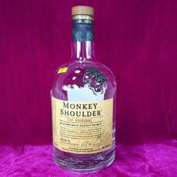 MONKEY SHOULDER BATCH 27 3 MAYMUN METAL LOGOLU 1 Litre BOŞ ŞİŞE