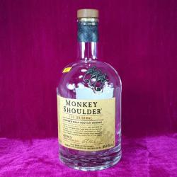 MONKEY SHOULDER BATCH 27 3 MAYMUN METAL LOGOLU 1 Litre BOŞ ŞİŞE