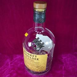 MONKEY SHOULDER BATCH 27 3 MAYMUN METAL LOGOLU 1 Litre BOŞ ŞİŞE