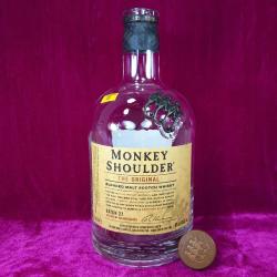 MONKEY SHOULDER BATCH 27 3 MAYMUN METAL LOGOLU 1 Litre BOŞ ŞİŞE