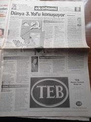 Milliyet Gazetesi - 25 Eylül 1998 - 25 Eylül 1998 - Alaattin Çakıcı İle Telefon Konuşması Bakan Eyüp Aşık'ı İstifa Ettirdi - Alaaddin Çakıcı Temiz Toplum Kimlere Kaldı - Zeki Müren'i Gerçek Dostları Andı - Recep Tayyip Erdoğan Bu Şarkı Burada Bitmez - Gencay Çakıcı - Trabzonspor Fenerbahçe Maçı - Moldovan -  Mesut Yılmaz Mafya İstifamı İstiyor - Bülent Ecevit