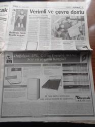 Milliyet Gazetesi - 25 Eylül 1998 - 25 Eylül 1998 - Alaattin Çakıcı İle Telefon Konuşması Bakan Eyüp Aşık'ı İstifa Ettirdi - Alaaddin Çakıcı Temiz Toplum Kimlere Kaldı - Zeki Müren'i Gerçek Dostları Andı - Recep Tayyip Erdoğan Bu Şarkı Burada Bitmez - Gencay Çakıcı - Trabzonspor Fenerbahçe Maçı - Moldovan -  Mesut Yılmaz Mafya İstifamı İstiyor - Bülent Ecevit