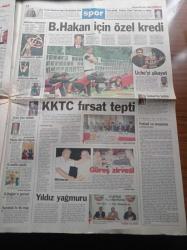 Milliyet Gazetesi - 25 Eylül 1998 - 25 Eylül 1998 - Alaattin Çakıcı İle Telefon Konuşması Bakan Eyüp Aşık'ı İstifa Ettirdi - Alaaddin Çakıcı Temiz Toplum Kimlere Kaldı - Zeki Müren'i Gerçek Dostları Andı - Recep Tayyip Erdoğan Bu Şarkı Burada Bitmez - Gencay Çakıcı - Trabzonspor Fenerbahçe Maçı - Moldovan -  Mesut Yılmaz Mafya İstifamı İstiyor - Bülent Ecevit