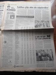 Milliyet Gazetesi - 9 Ekim 1998 - Recep Tayyip Erdoğan Şiir Değil De Plaka Okusam Yine Suçlarlardı -  Renan Demirkan'a Alman Liyakat Nişanı - Gündem Şam'a Askeri Diplomatik Önlemler - Serpil Öğretmeni Zevk İçin Öldüren Dört Sapık Yakalandı - Recep Tayyip Erdoğan Cezaevinden Çıktıktan Sonra Eski İşi Gıda Toptancılığına Devam Edeceğim - Serdar Ortaç İçin Tutuklama Kararı - Nobel Ödülü Saramago'ya