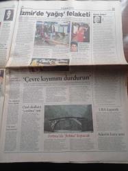 Radikal Gazetesi - 17 Kasım 1998 - Apo İade Edilmezse Roma Devlet İhalelerinden Dışlanacak Ticaret Sınırlanacak - Apo Yargıç Önüne Çıktı - İtalya Başbakanı D'Alema Abdullah Öcalan'ın Geleceğini Türk Büyükelçiliğinden Öğrendim - İş Dünyası İtalya'ya Boykotu Tartışıyor - İdam Tasarısı İmzada - Rahmi - Dışişleri Bakanı İsmail Cem - DYP Koalisyona Çağrıldı