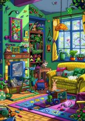 Gizli Nesneleri Bul YAZ-SİL Kitabı (Laminasyonlu)