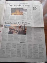 Radikal Gazetesi - 3 Kasım 1998 - Susurluk Kazasından 2 Yıl Geçti Enkaz Hala Kaldırılamadı - Susurluk Çetesinin Fotoğrafı - Özel Harekat Daire Başkanı İbrahim Şahin - Abdullah Çatlı - Hamas Taktik Mi Değiştirdi - Mesut Yılmaz'a Türban Eleştirisi - Doğu Perinçek - Levent Kırca Açlık Grevine Başlıyor - Işılay Saygın - Ekran Karartma Protestoları