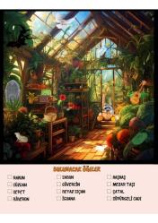 Herkes İçin Gizli Nesneleri Bul YAZ-SİL Kitabı (Laminasyonlu)