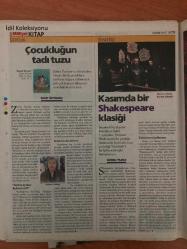 Milliyet Kitap Gazetesi , Kasım 2017 , 36.İstanbul Kitap Fuarı'nın Onur Yazarı Ayla Kutlu , Hasan Ali Toptaş'tan Okurunu Yaprak Gibi Savuracak Öyküler , Deniz Türkali , Ayşe Kulin , George Saunders , Colson Whitehead , Ahmet Ümit , Türkan Şoray , Zehra Ünüvar