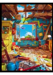 Gizemli Evlerde Gizli Nesneleri Bul YAZ-SİL Kitabı