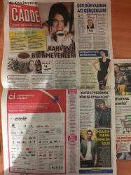 Milliyet Cadde Gazetesi , 30 Eylül 2018 , Kenan Doğulu , Melek Baykal , Burcu Biricik , Kerem Bürsin , Bergen , Burak Özçivit , Serenay Sarıkaya , Bar Refaeli , Arka Sokaklar , Nurseli İdiz