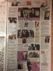 Milliyet Cadde Gazetesi , 30 Eylül 2018 , Kenan Doğulu , Melek Baykal , Burcu Biricik , Kerem Bürsin , Bergen , Burak Özçivit , Serenay Sarıkaya , Bar Refaeli , Arka Sokaklar , Nurseli İdiz