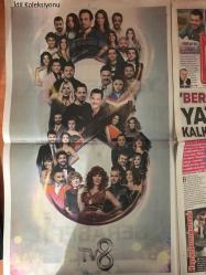 Milliyet Cadde Gazetesi , 30 Eylül 2018 , Kenan Doğulu , Melek Baykal , Burcu Biricik , Kerem Bürsin , Bergen , Burak Özçivit , Serenay Sarıkaya , Bar Refaeli , Arka Sokaklar , Nurseli İdiz