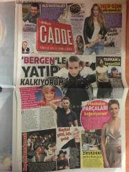 Milliyet Cadde Gazetesi , 30 Eylül 2018 , Kenan Doğulu , Melek Baykal , Burcu Biricik , Kerem Bürsin , Bergen , Burak Özçivit , Serenay Sarıkaya , Bar Refaeli , Arka Sokaklar , Nurseli İdiz