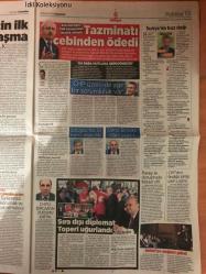 Milliyet Gazetesi , 26 Eylül 2018 , Gelin Yeni Bir Dünya Kuralım , Recep Tayyip Erdoğan , Derbinin Tortusu , Balıkçılığımız Nasıl Kurtulur , Fenerbahçe , Atiba'nın Sırrı , Selçuk İnan Katılmadı , Feghouli Yattı Yerli Yatmadı