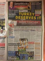 Milliyet Gazetesi , 26 Eylül 2018 , Gelin Yeni Bir Dünya Kuralım , Recep Tayyip Erdoğan , Derbinin Tortusu , Balıkçılığımız Nasıl Kurtulur , Fenerbahçe , Atiba'nın Sırrı , Selçuk İnan Katılmadı , Feghouli Yattı Yerli Yatmadı